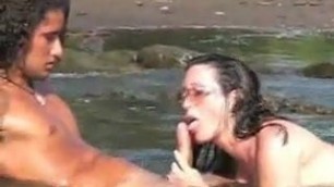 Nikki Fritz Hardcore BJ & Sex on Costa Rica beach