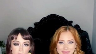 JOI with spicy redheads Alexa Nova and Madison Morgan