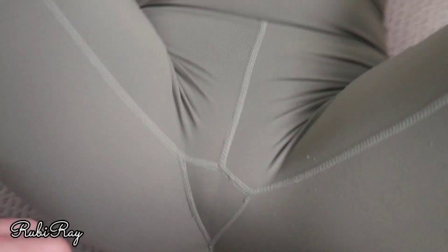 Creampie In My Hot Step Sister Yoga Pants Before Her Workout